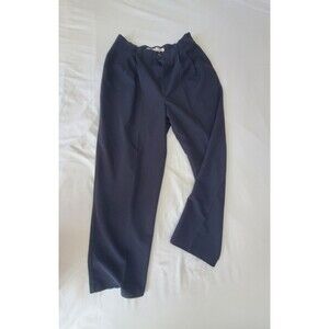 Christy Girl Black Pleated Dress Pants Size 14 Vintage